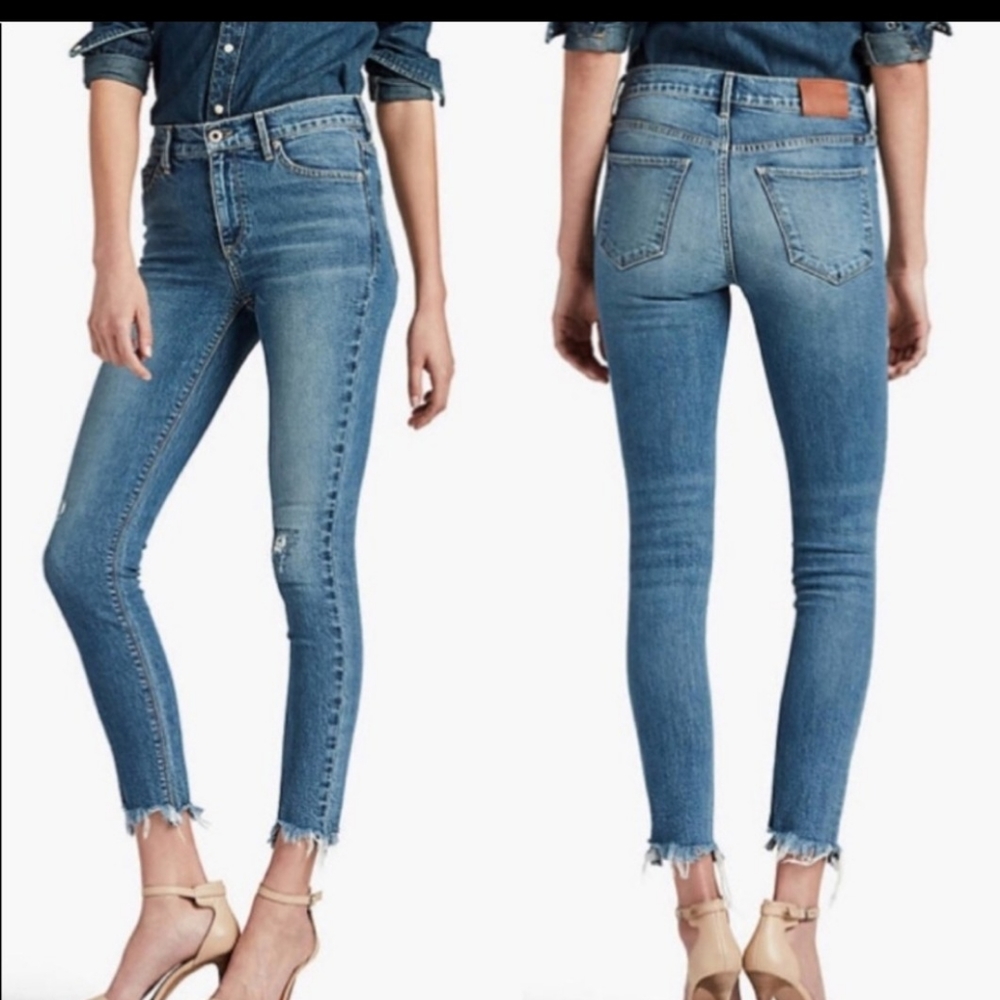 Lucky brand Bridgette Skinny high rise jeans